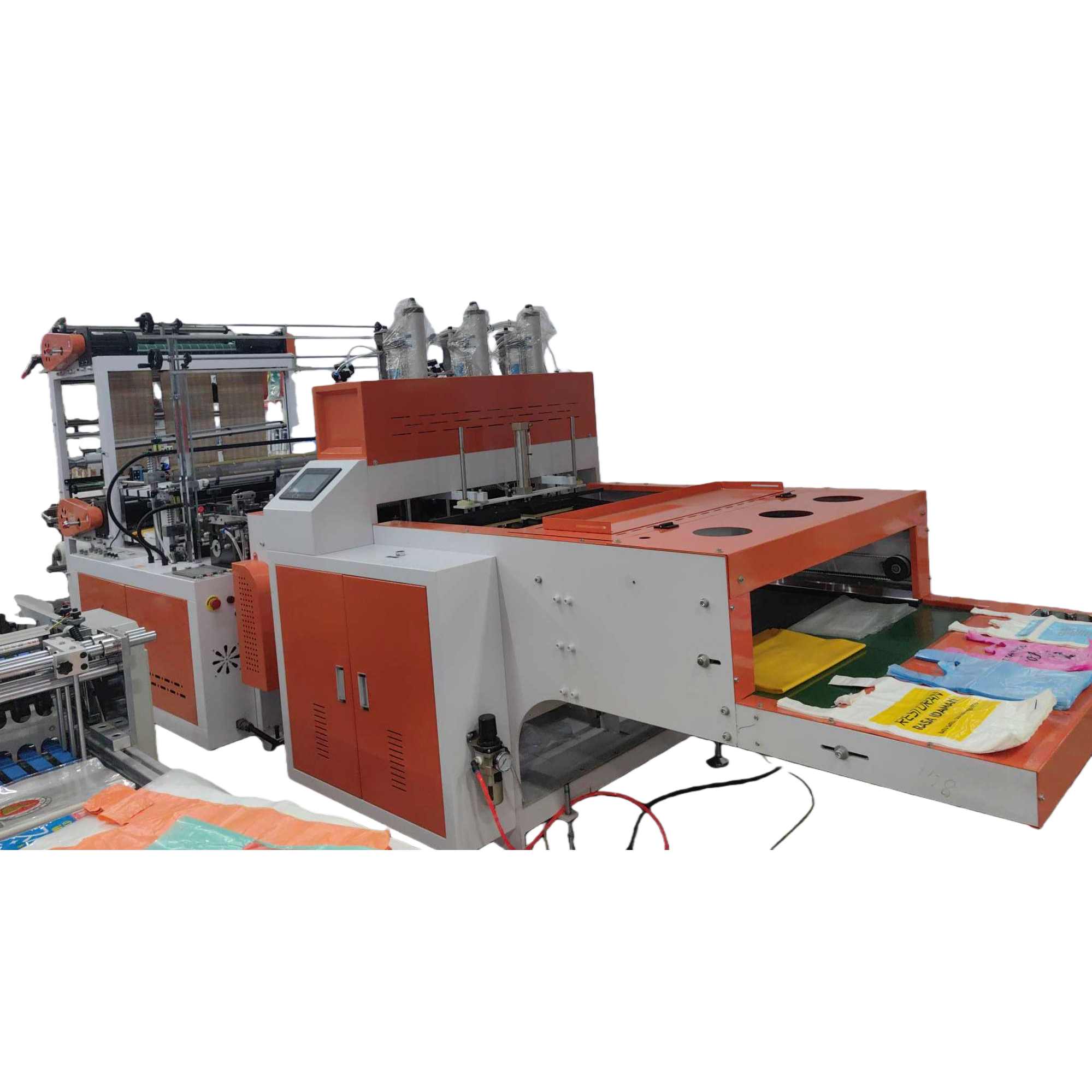 High-precision servo-controlled bag-making machine for industrial equipment plastic bag production Item Picture