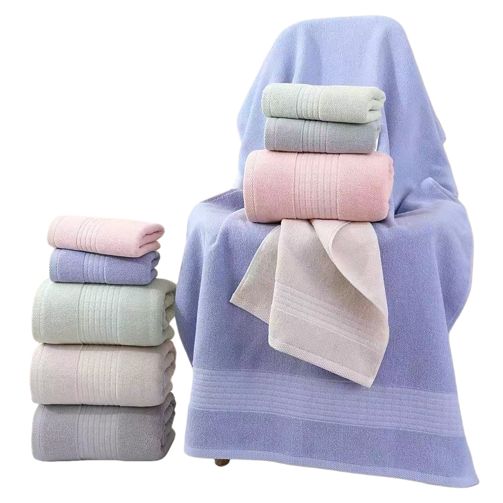 Soft towel, pure cotton absorbent quick-drying bath towel, household face towel, suitable for both men and women Item Picture