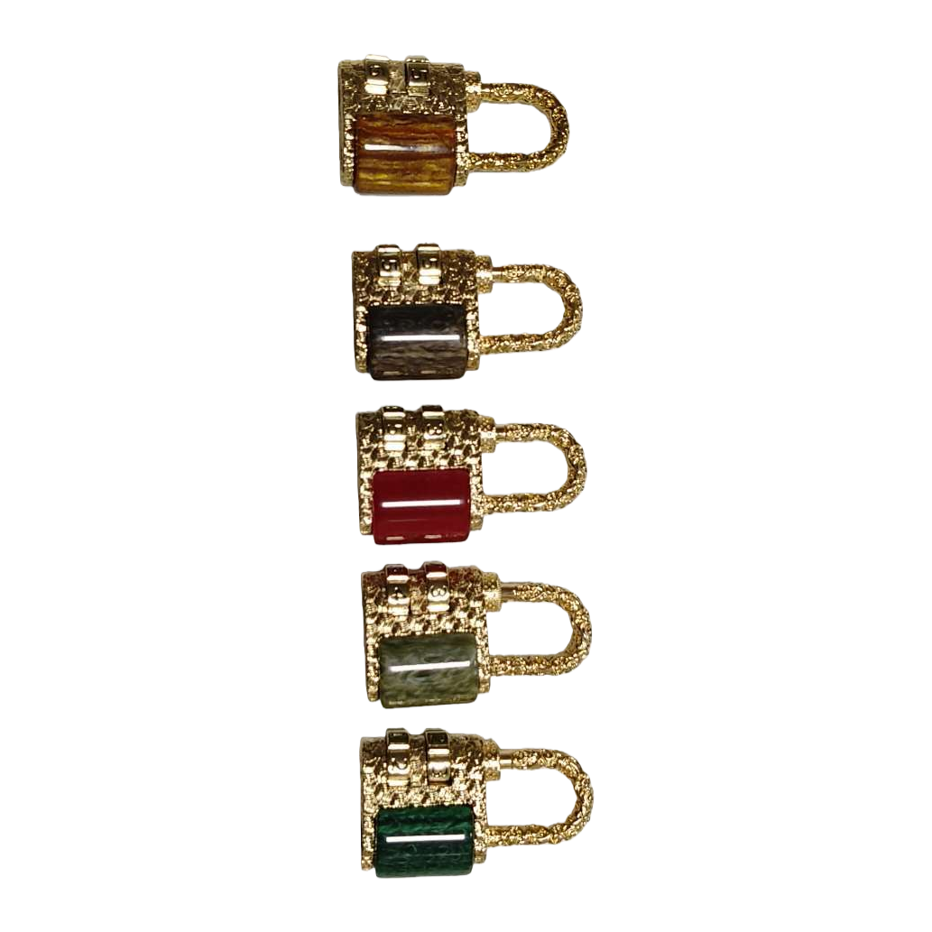 Decorative padlocks, fashionable and creative door curtains, wardrobe drawers, metal retro padlocks Item Picture