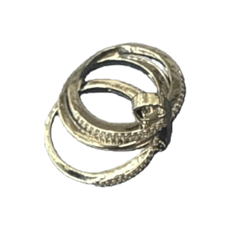 خواتم معدنية بسيطة حول زخرفة خواتم سيدة Item Picture