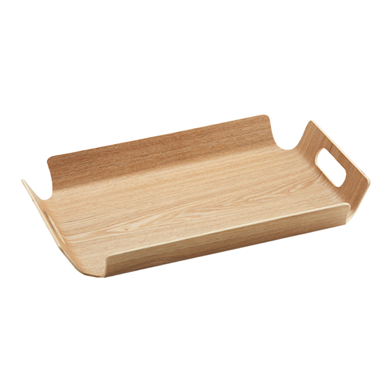 Solid wood wooden tray, living room coffee table storage plate, Nordic minimalist style home products Item Picture