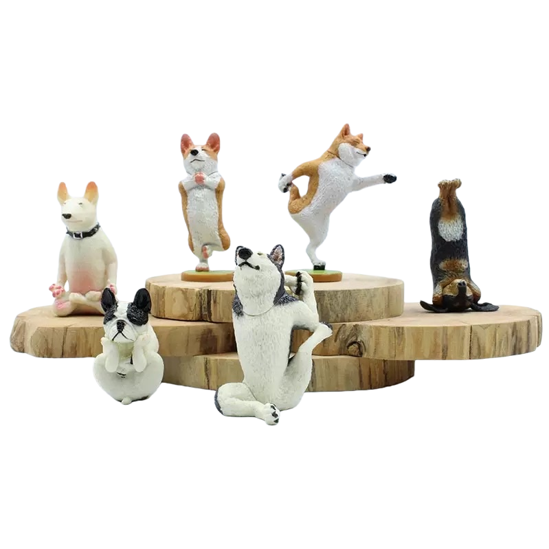 كانت الحيوانات على شكل كلاب، غرفة المعيشة، الخزفية، Item Picture
