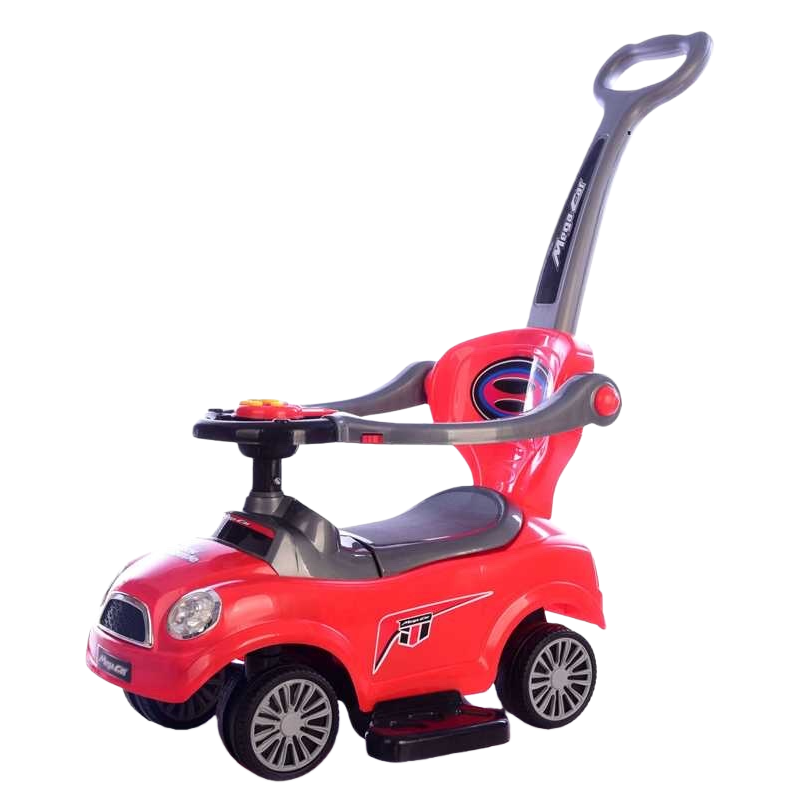 Red children's toy car, made of plastic, is safe and environmentally friendly. It is suitable for outdoor cycling and early education for children aged 3 to 6 Item Picture