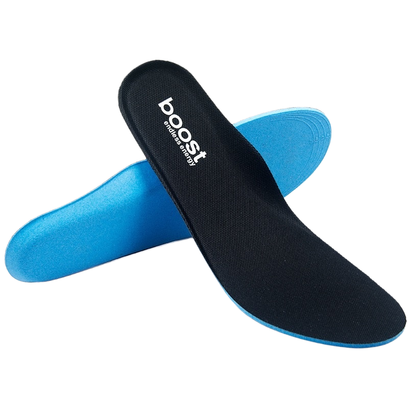 The sports insoles are made of breathable, shock-absorbing, unisex, comfortable and anti-slip EVA material Item Picture