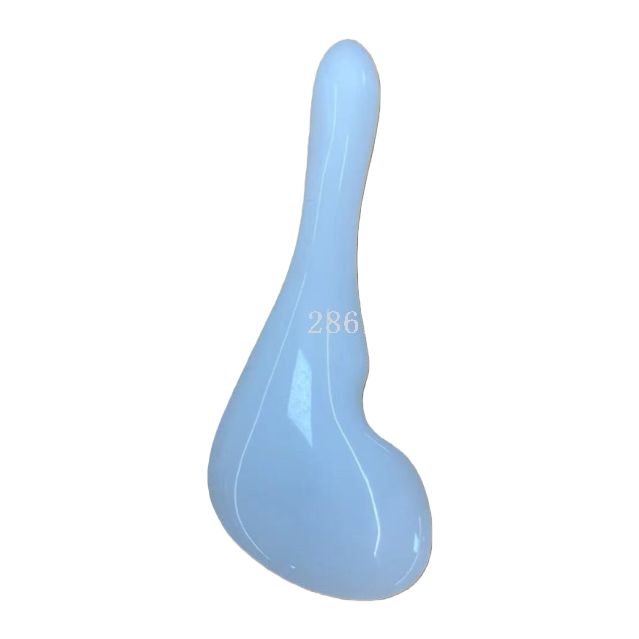 Fabricante al por mayor blanco jade gua sha tablero cuerpo natural jade gua sha herramientas de belleza Item Picture