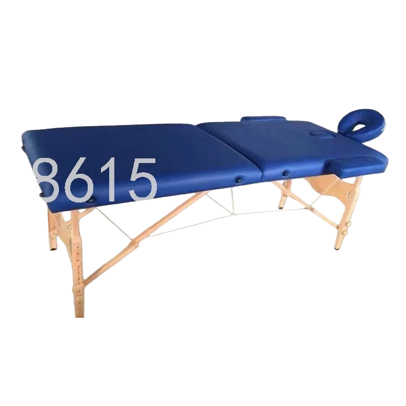Professional physiotherapy folding massage bed, adjustable height portable massage bed Item Picture