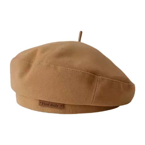 A French retro tweed hat for ladies in autumn and winter Item Picture