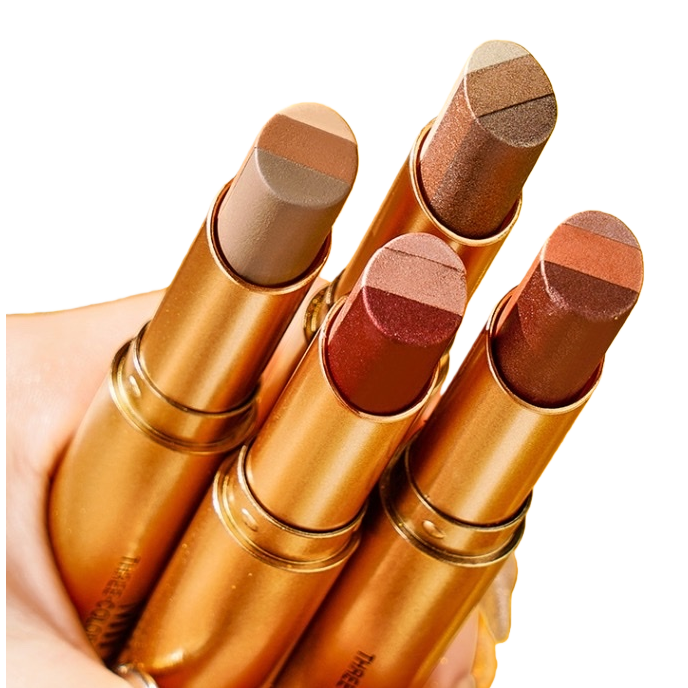 Golden shell lipstick, long-lasting color display, moisturizing matte lipstick Item Picture