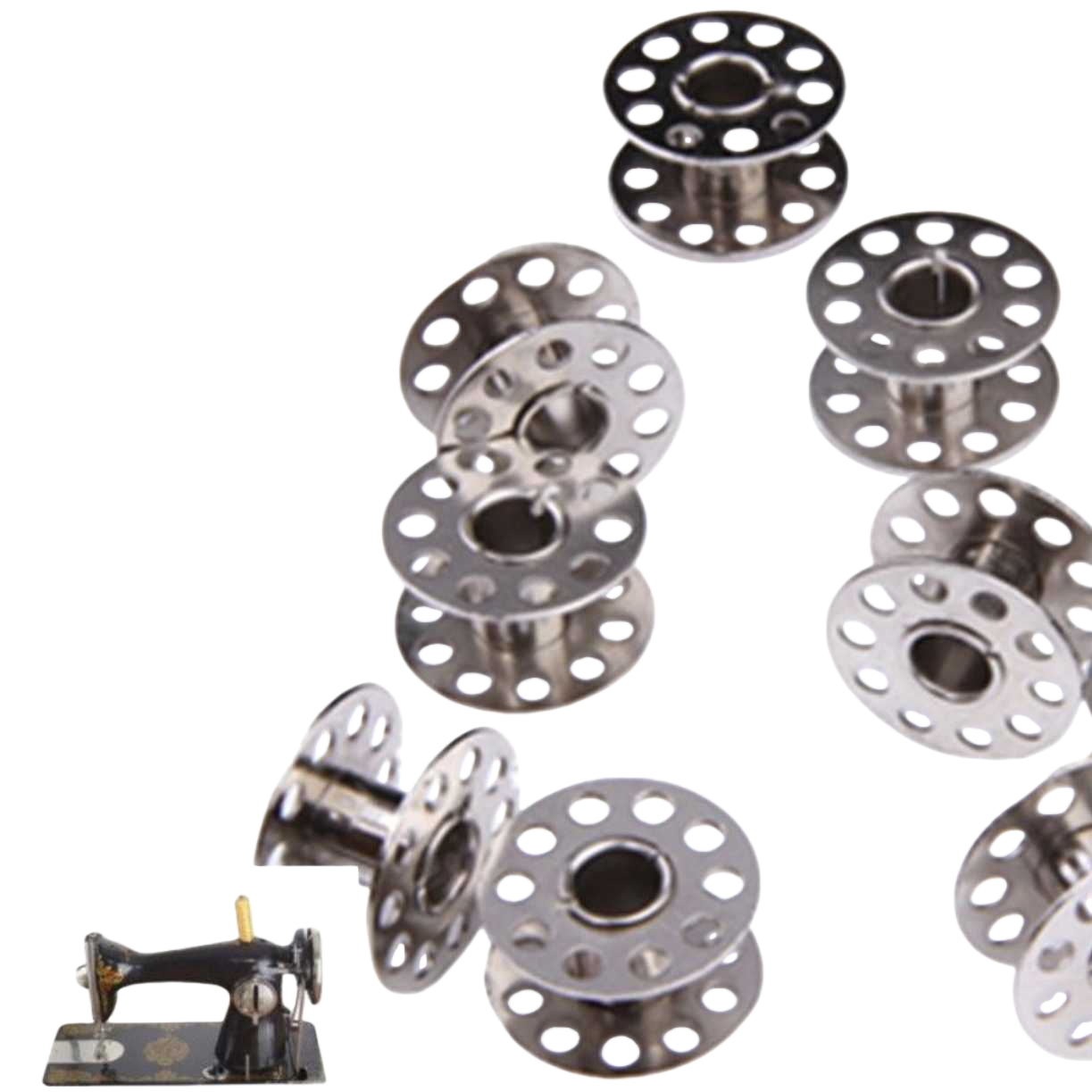 Metal shuttle core, special shuttle core for sewing machines, universal durable metal shuttle core Item Picture