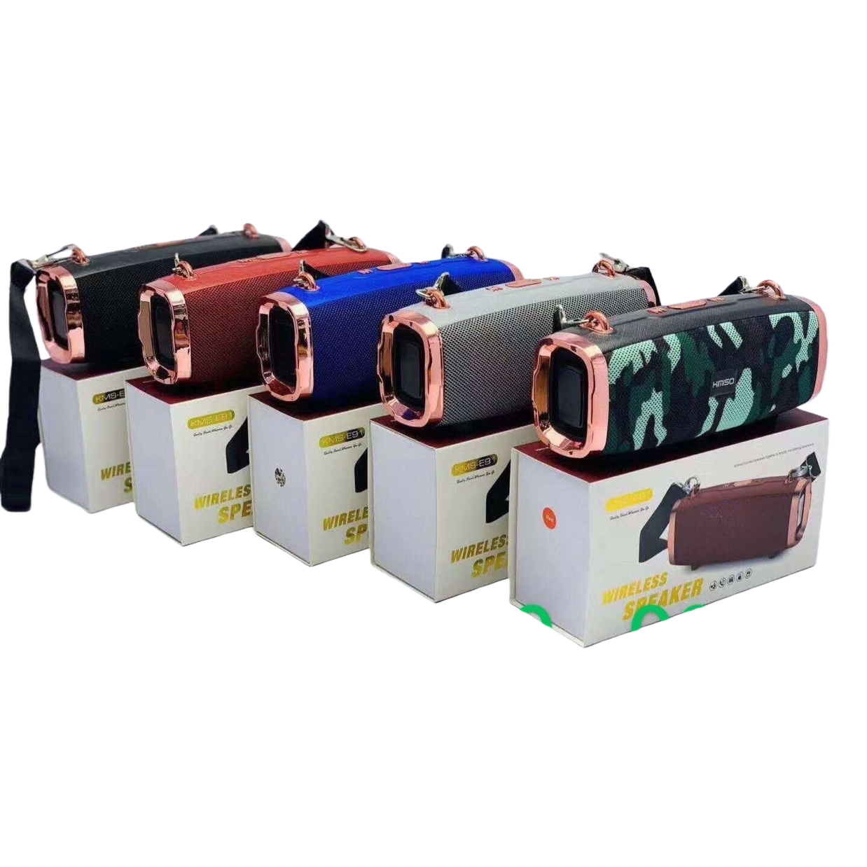 جهاز لاسلكي بلوتوث ذو 360 درجة يدور حول الصوت في الهواء الطلق Item Picture