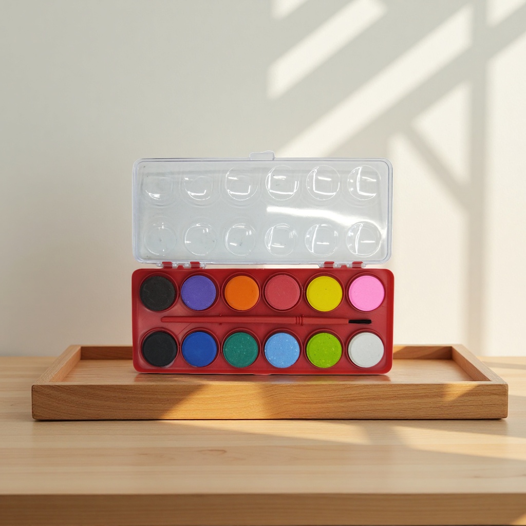 Caja de pintura de acuarela caja de regalo de madera pintada a mano paquete de 36 colores color profesional de calidad acuarela pigmento set Application Scenario