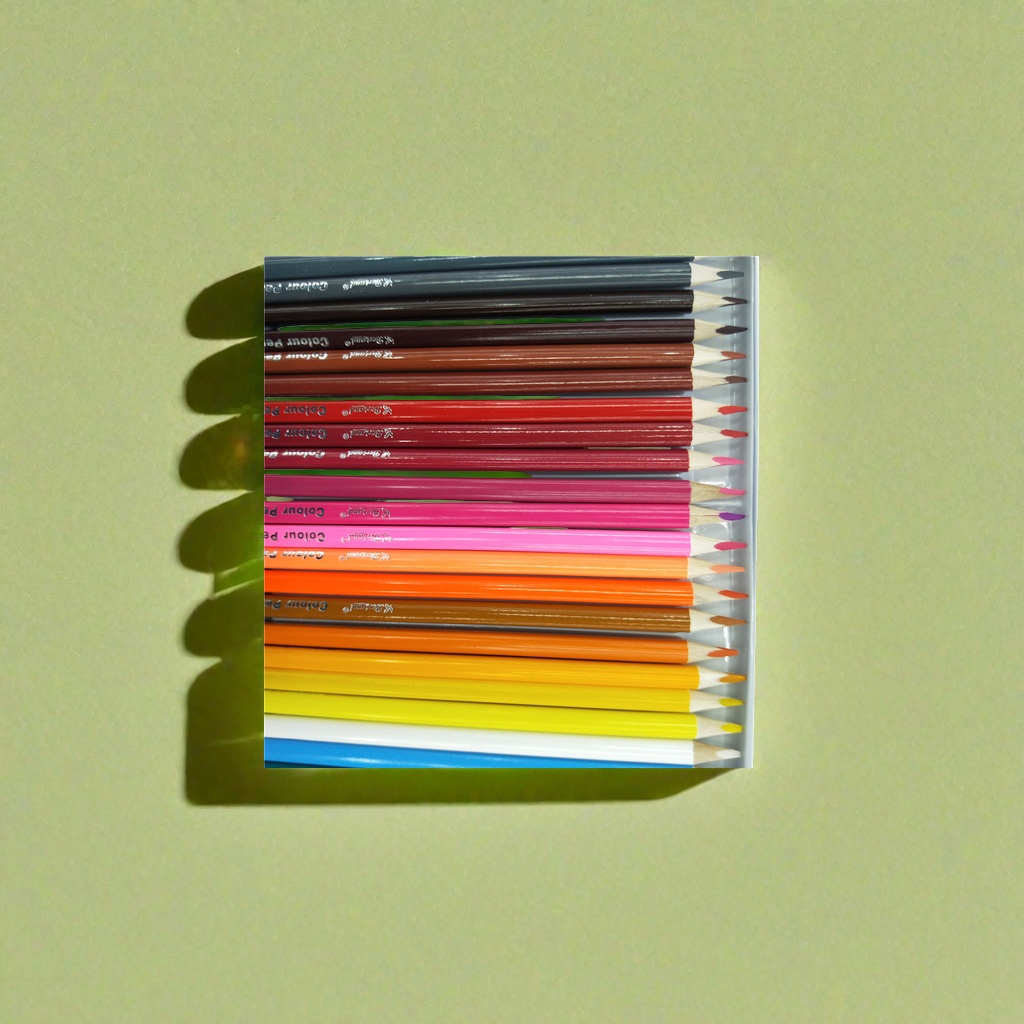 Deli Eco-friendly wooden colored pencils, 36 colors, specially designed for art painting Specification image