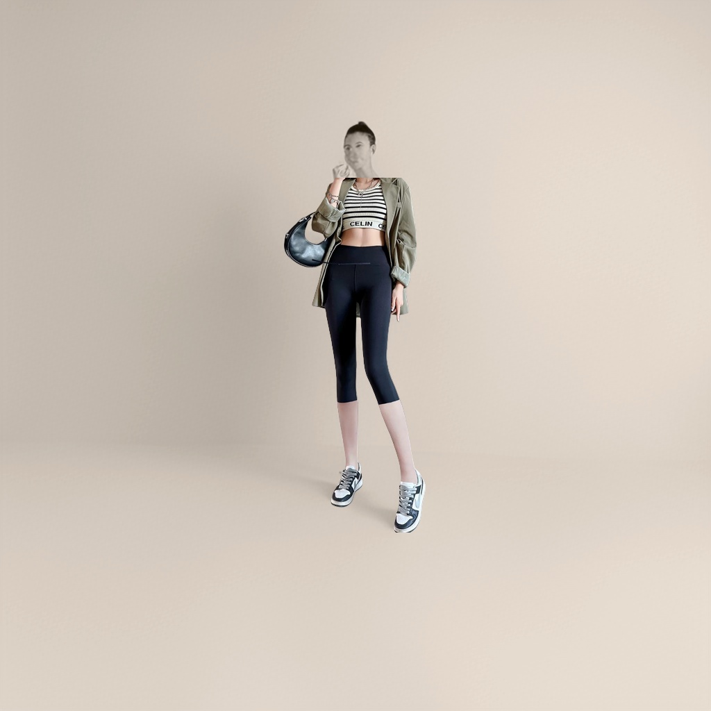 Water-shining sock-like Barbie sweatpants and yoga leggings Specification image