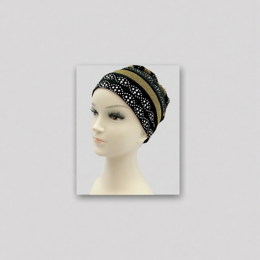 Pure cotton sweat-absorbing sports headscarf for both men and women, breathable and quick-drying, 2-piece set Application Scenario