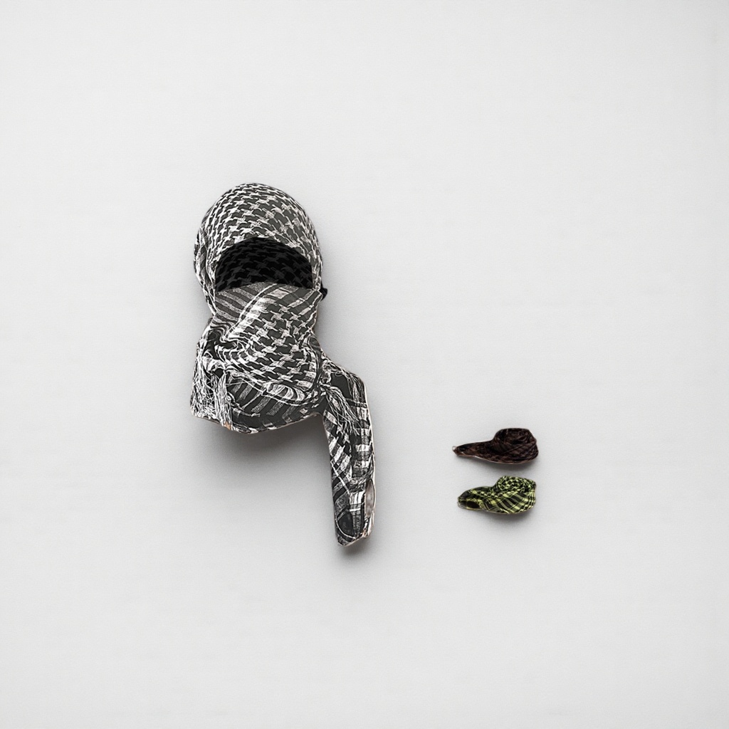 Desert background multi-functional headscarf, breathable, quick-drying and sun-protective headscarf Application Scenario