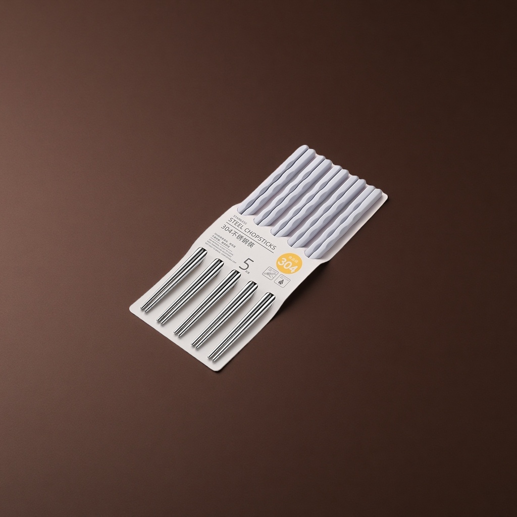وقد صُمِّمت هذه العيدان من الفولاذ المقاوم للصدأ على درجة 304 من المواد Specification image