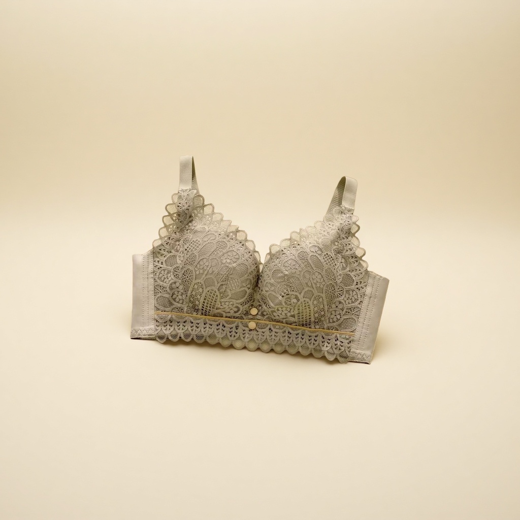 Lace bra without underwire folding adjustable women's underwear bra Application Scenario