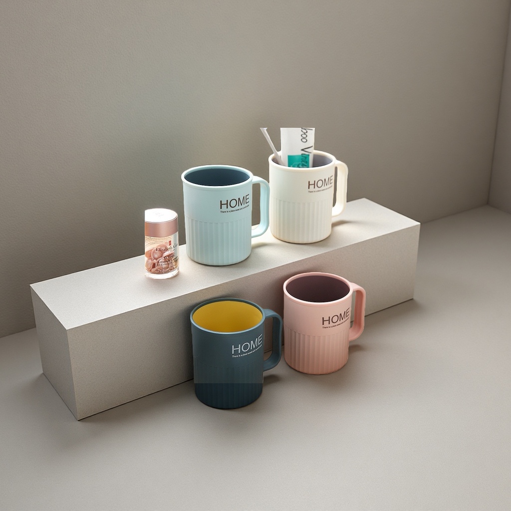 家居用品创意玻璃杯简约家用茶杯水杯办公杯