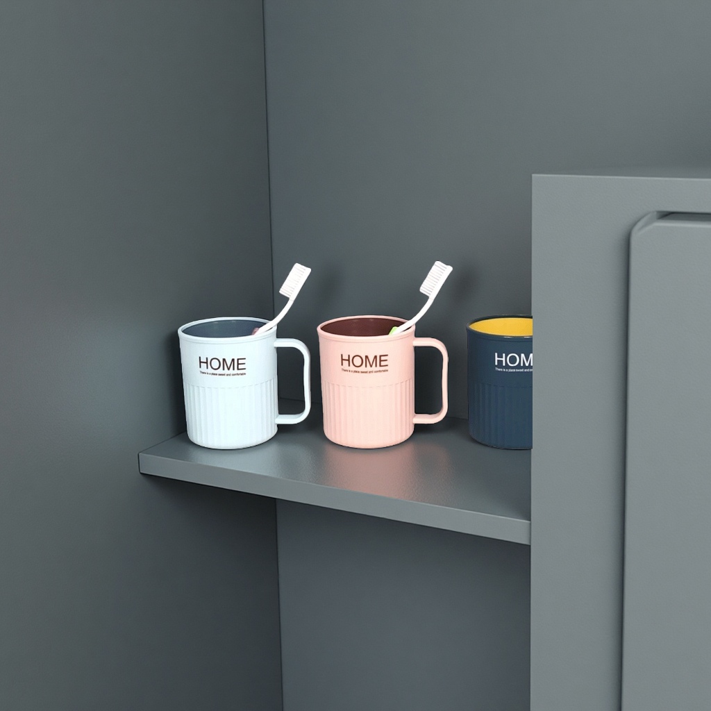 双色加厚漱口杯+漱口杯产品图