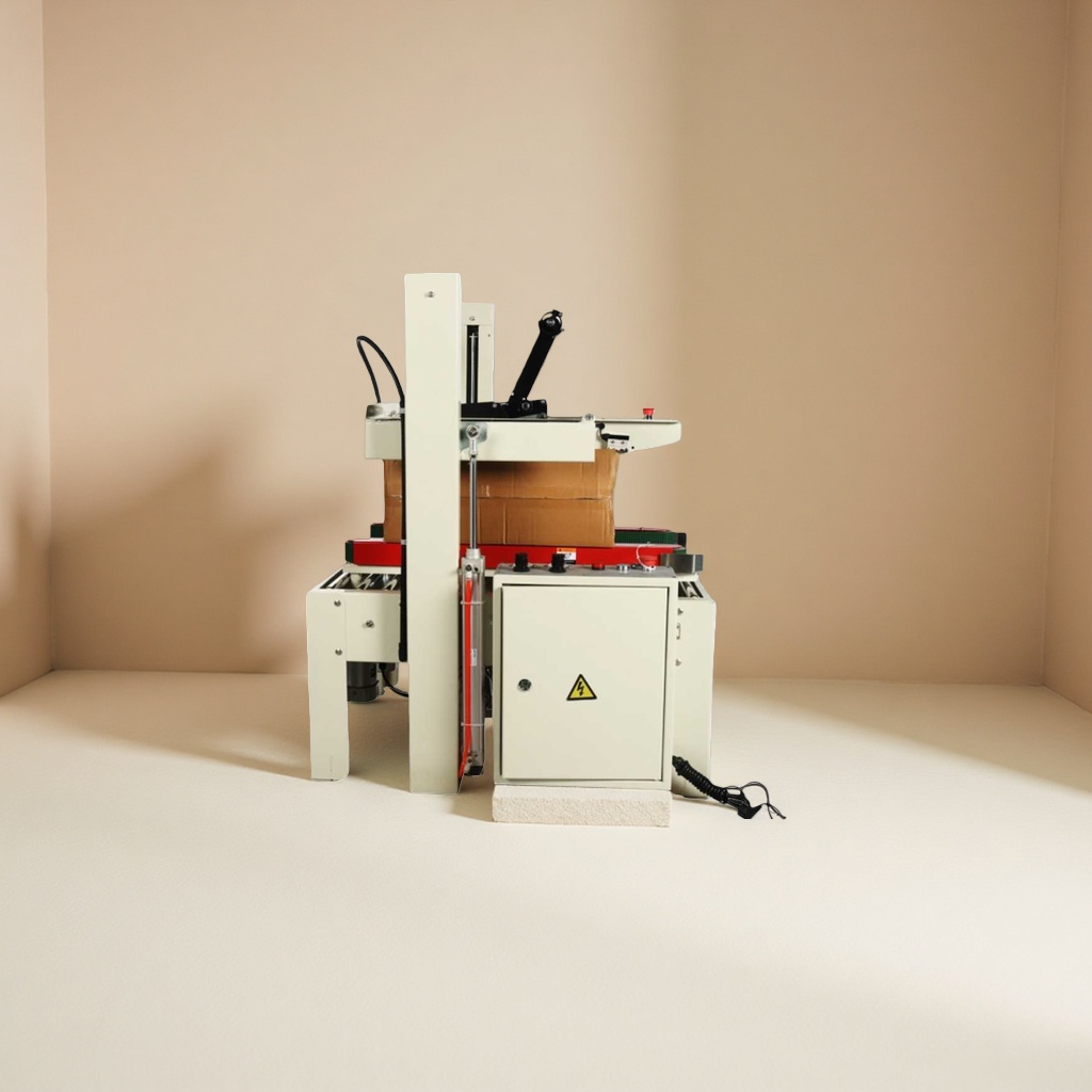 Industrial carton sealing machine, automatic lid folding and sealing equipment, packaging machinery Specification image