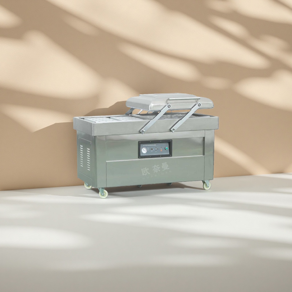 Vacuum packaging machine, fully automatic continuous packaging machinery with stainless steel sealing Specification image