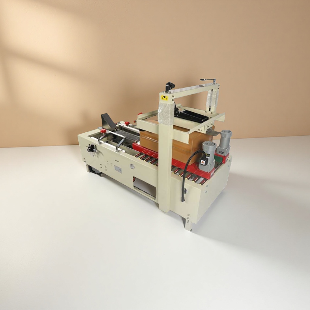 Industrial-grade carton sealing machine, metal body carton automatic sealing tape equipment Application Scenario