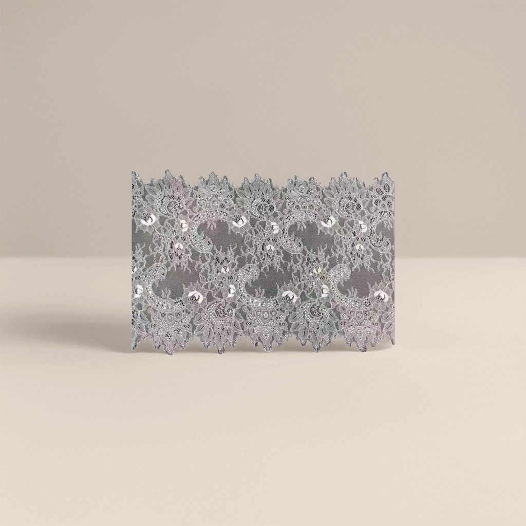 White lace trim decorative fabric, DIY lace-trimmed clothing and home textile accessories