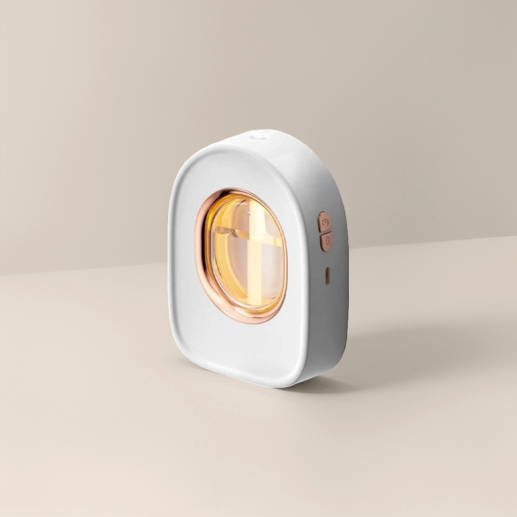 Classic white aroma diffuser, home silent humidifying aroma diffuser, bedroom and office essential oil diffuser details Picture