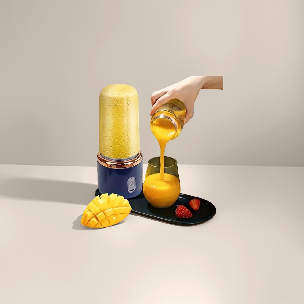 Portable juicer rechargeable mini home juicer with portable juice cup Specification image