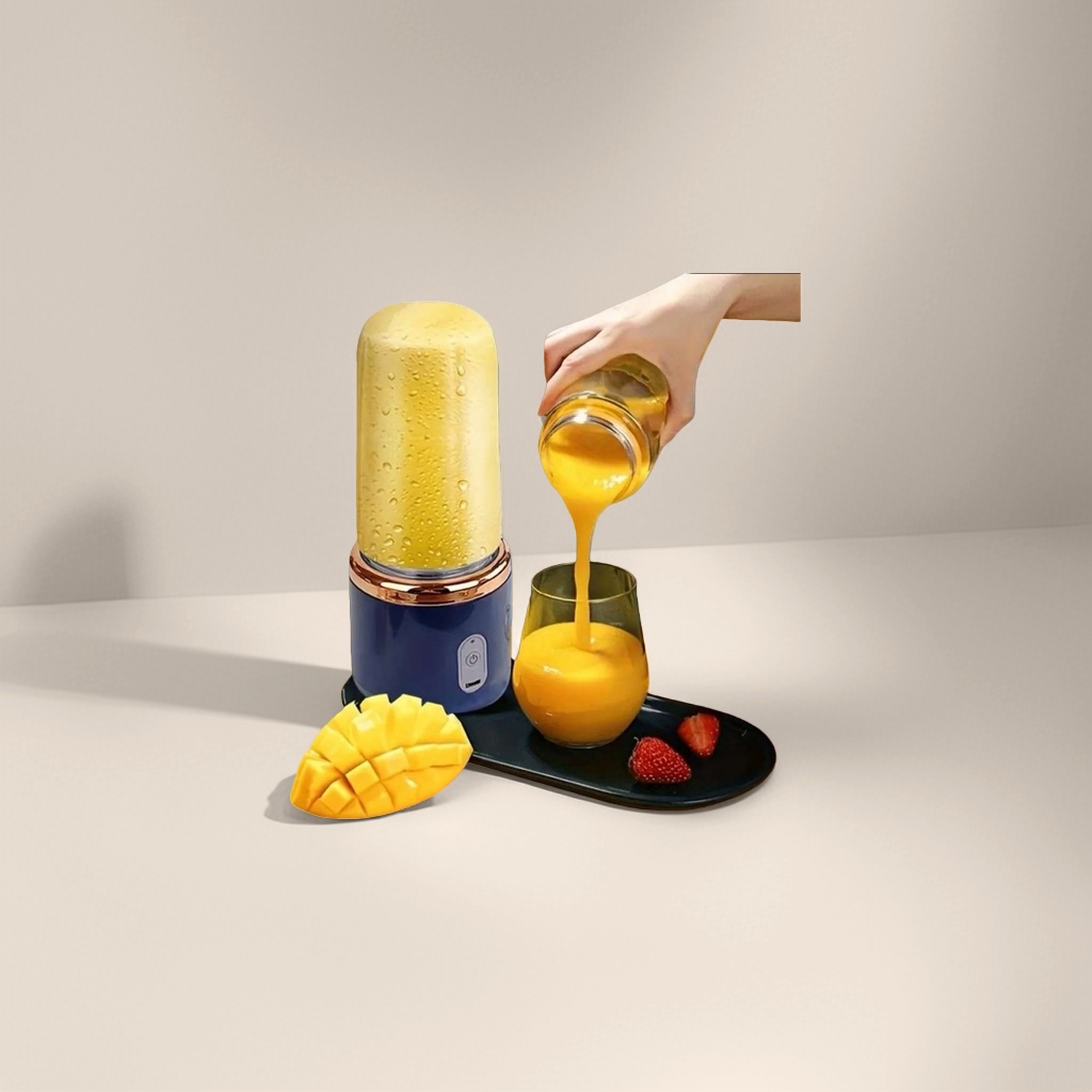 Portable juicer rechargeable mini home juicer with portable juice cup details Picture