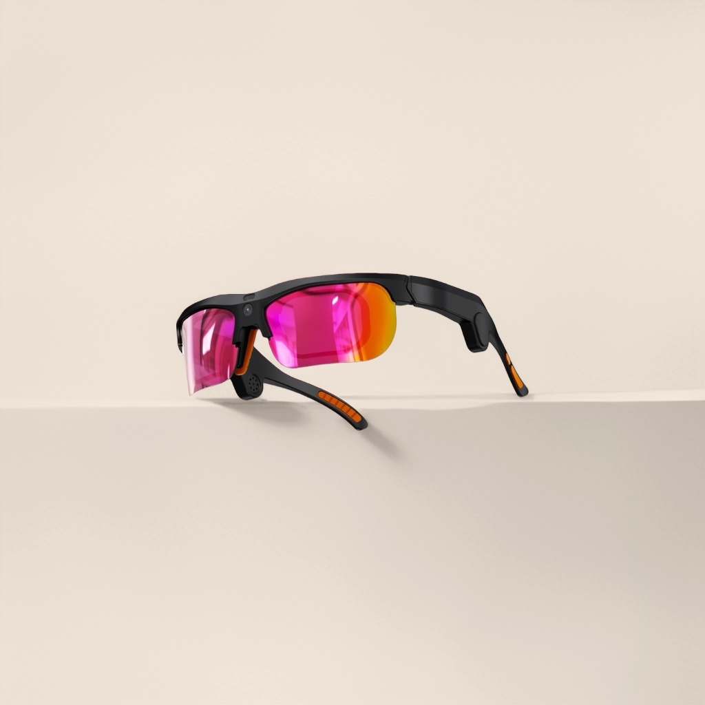 The UV400 unisex sports sunglasses feature a lightweight and anti-slip protective design Application Scenario