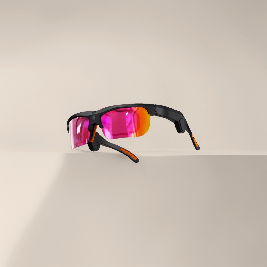 The UV400 unisex sports sunglasses feature a lightweight and anti-slip protective design