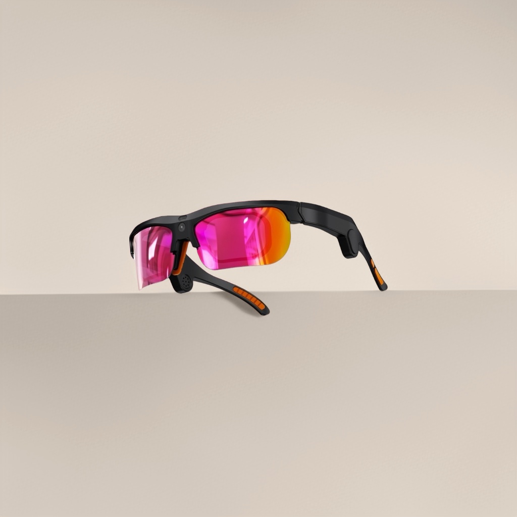 The UV400 unisex sports sunglasses feature a lightweight and anti-slip protective design Specification image