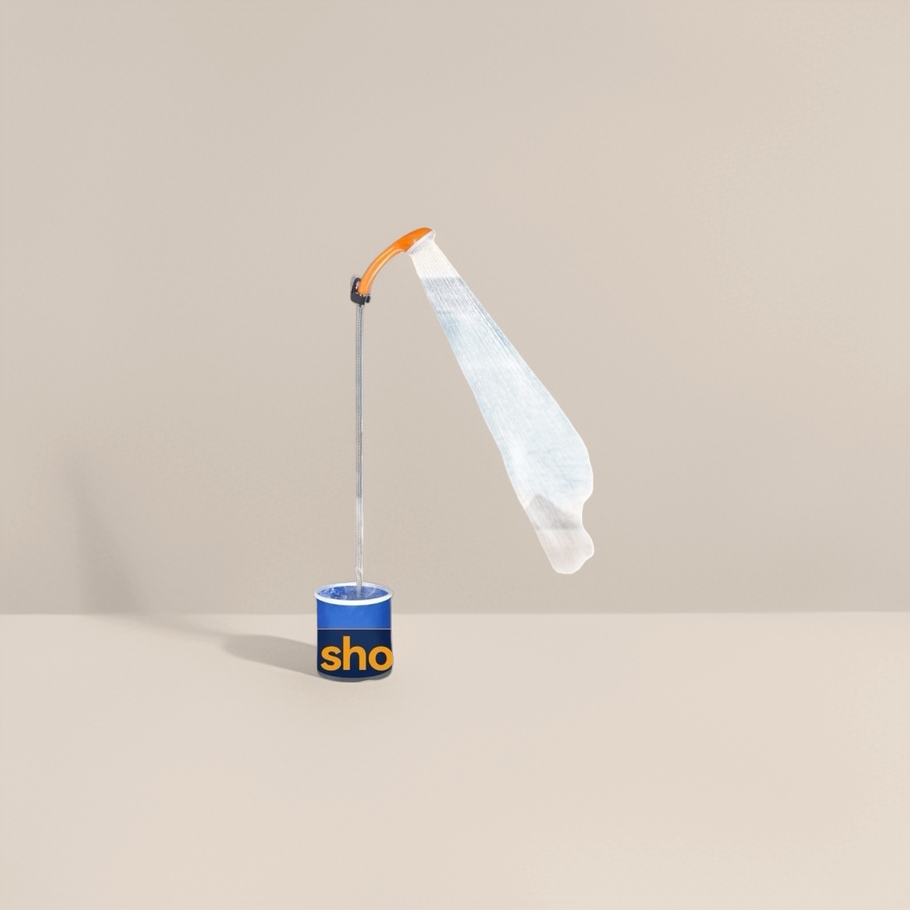 Portable shower head, outdoor travel, household water-saving, adjustable spray Application Scenario