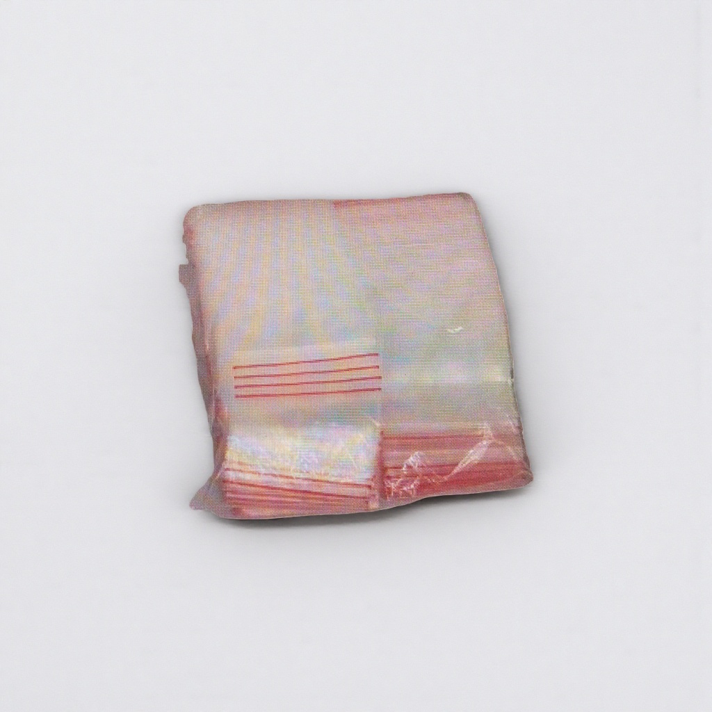 Thickened transparent plastic sealed bag, moisture-proof and fresh-keeping household storage bag