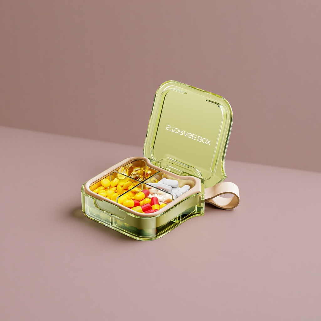沁茶绿+药盒产品图