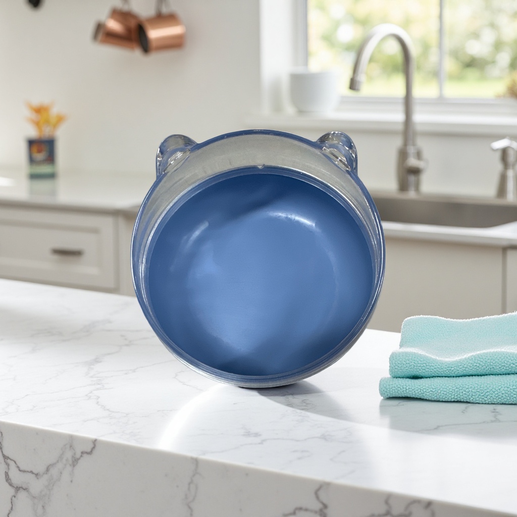 Blue liquid transparent container with ears, laboratory reagent storage bottle, corrosion-resistant, sealed and leak-proof Application Scenario