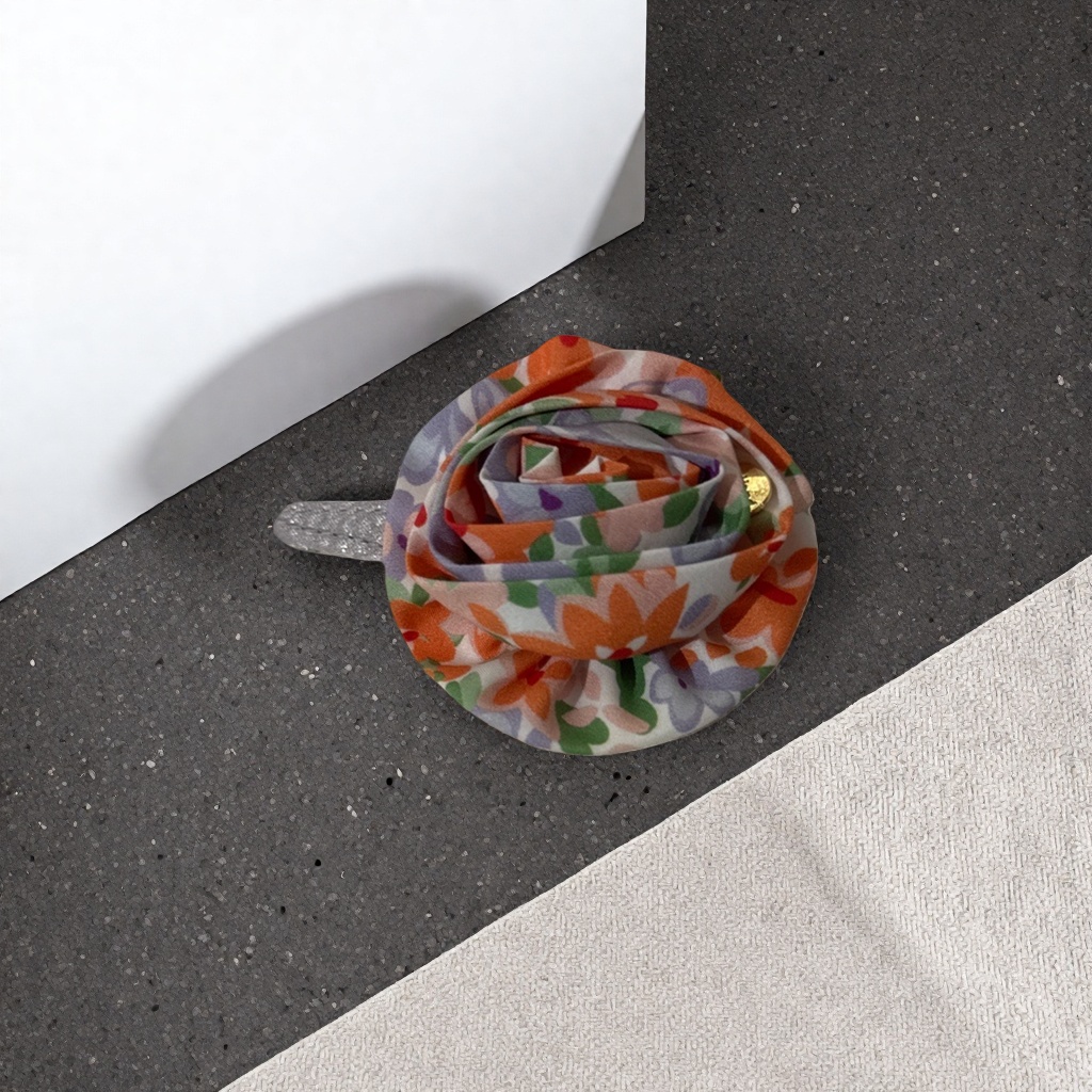 Handcrafted fabric rose simulation decorative bouquet for living room and bedroom ornaments