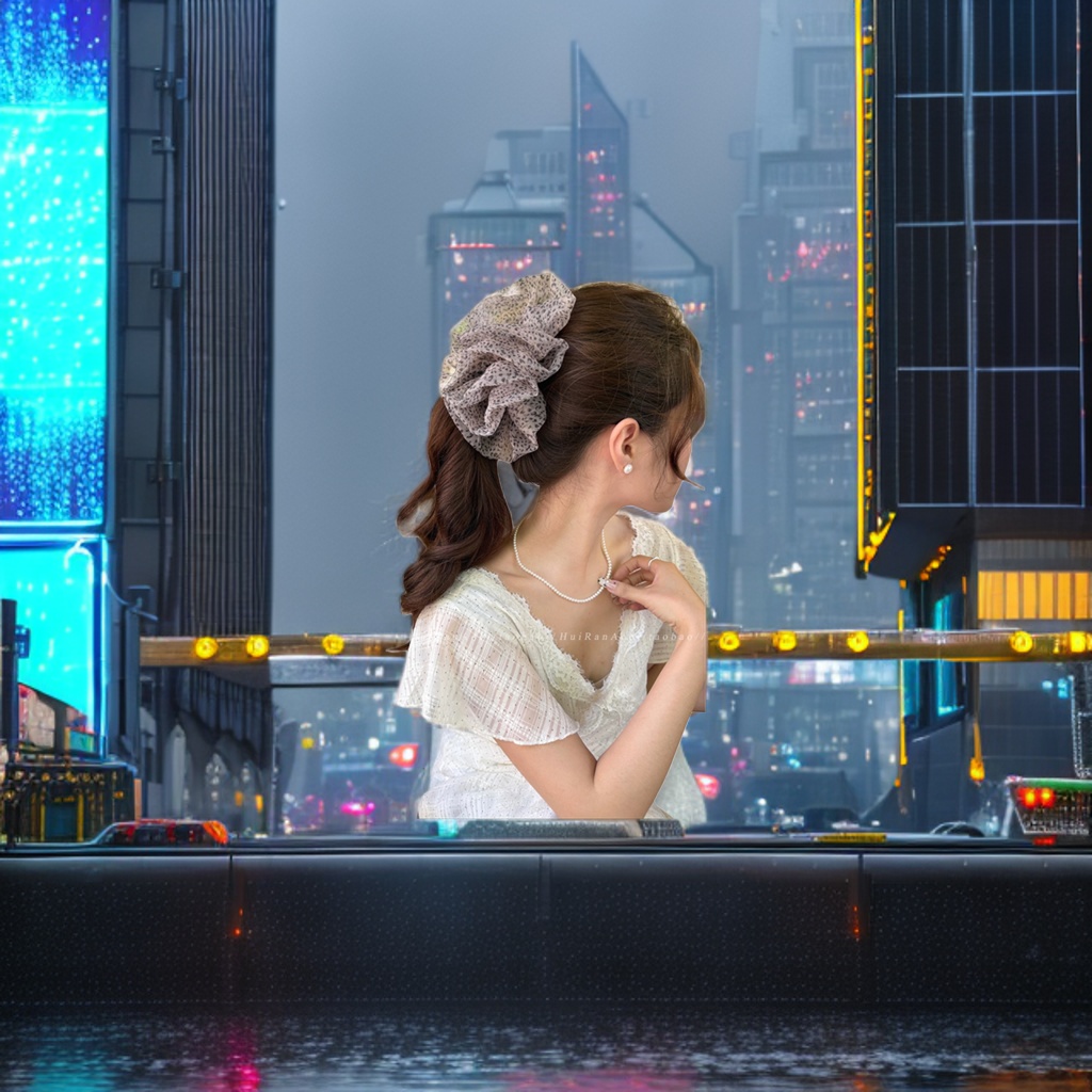 豹纹发圈 女性高弹力防滑发饰 时尚百搭扎发头绳