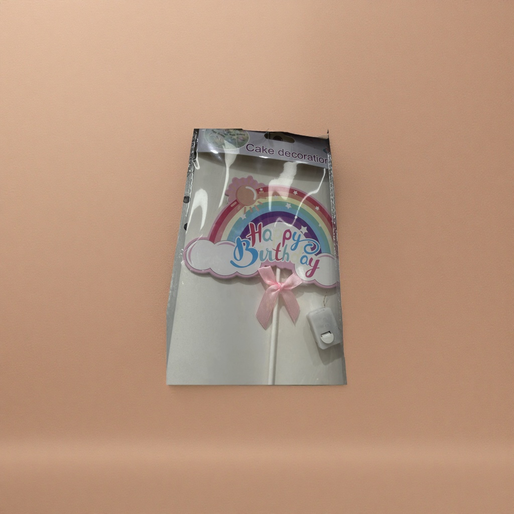 حلوى عيد ميلاد قوس قزح المحلاة بالحلوى Specification image