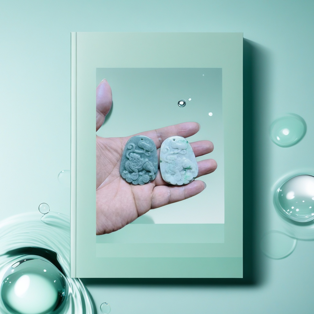 A genuine Pixiu jade pendant with ice-type floating flowers, featuring an exquisite and niche design, is an excellent gift Specification image