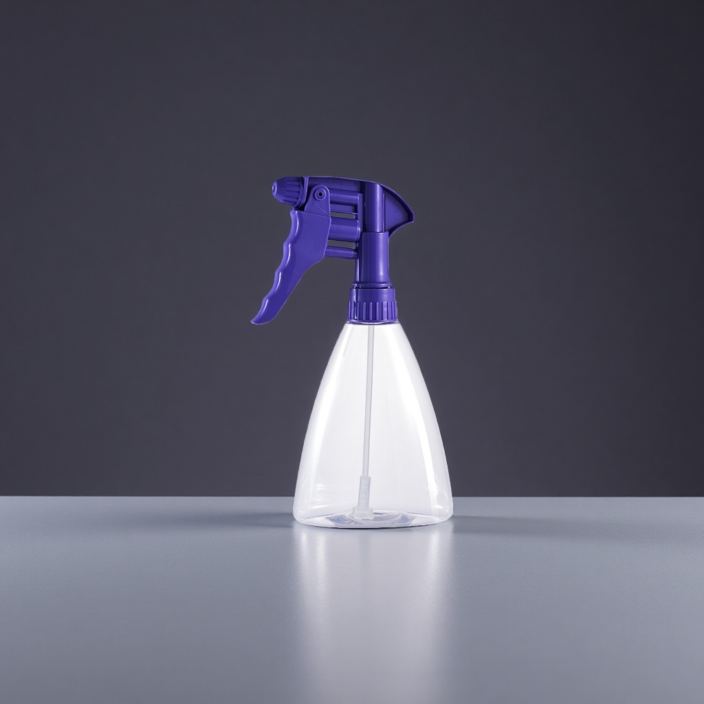喷雾瓶 500ml 加厚PET塑料 手持式可调节喷头 家用清洁护肤通用