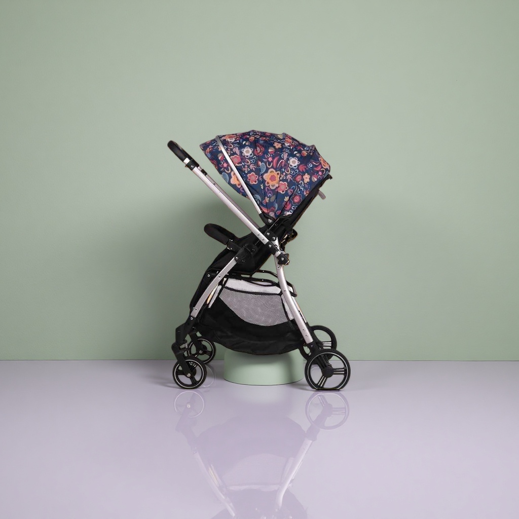 High-view bidirectional baby stroller, lightweight and foldable, can be sat on or lay on, newborn baby stroller Specification image