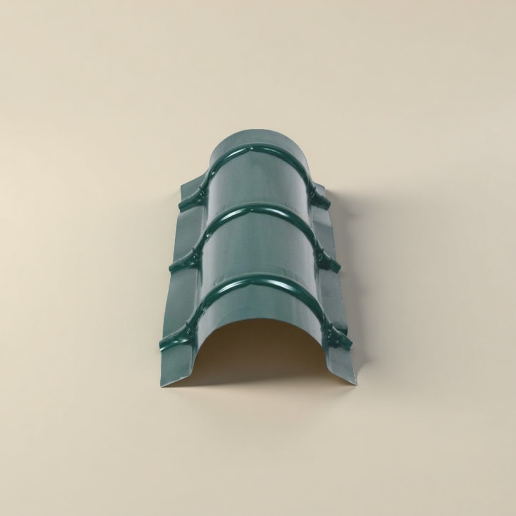Green metal roof tiles are anti-corrosion and weather-resistant roofing materials that can be used both in ancient and modern styles Application Scenario
