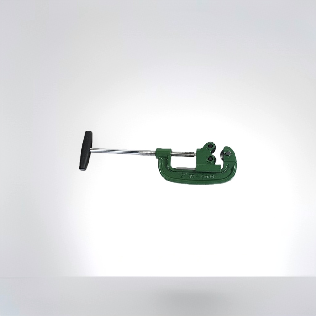 The main body of the green pipe cutter, manual pipe cutter, is a portable stainless steel pipe cutting tool details Picture