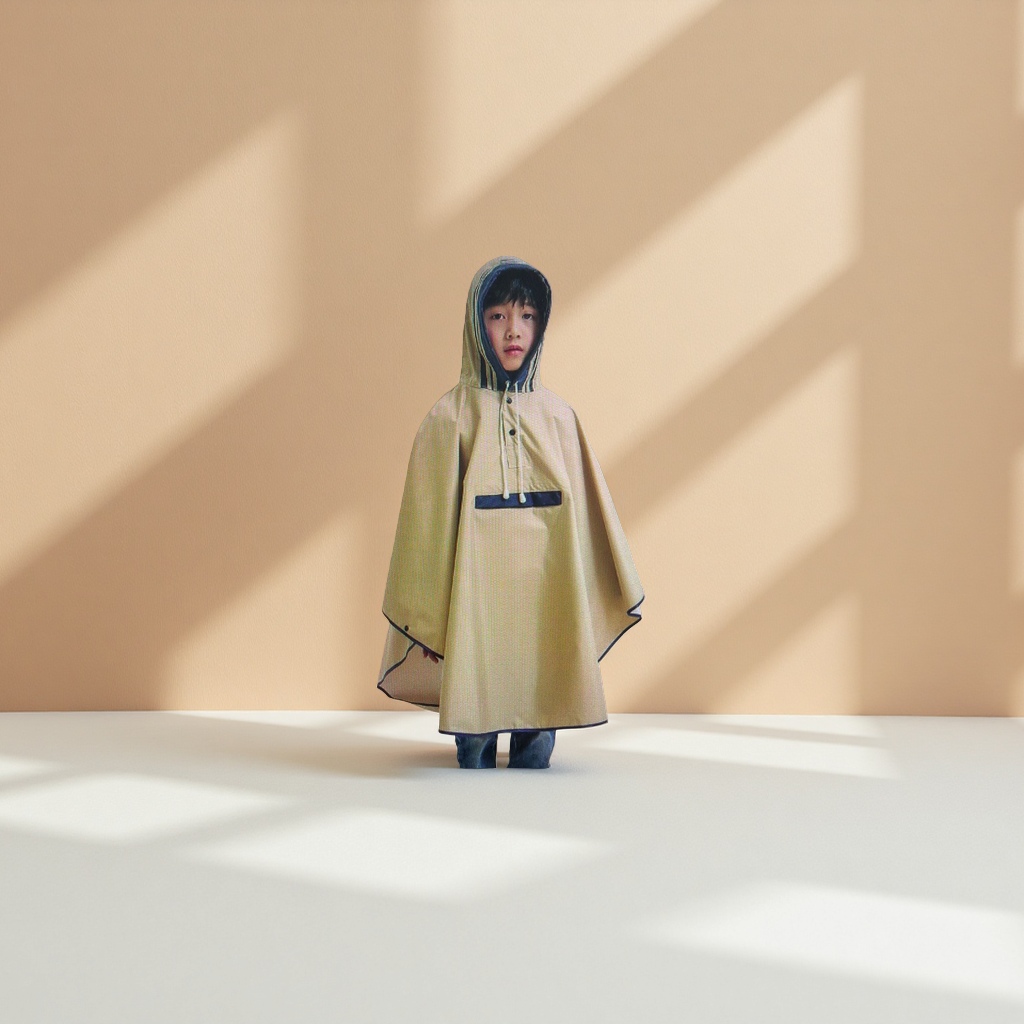 Children's raincoats are waterproof, windproof, lightweight, foldable and feature cute cartoon patterns