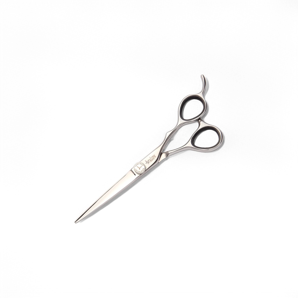 Ergonomic anti-slip handle tailor scissors, 18cm stainless steel precision fabric scissors details Picture