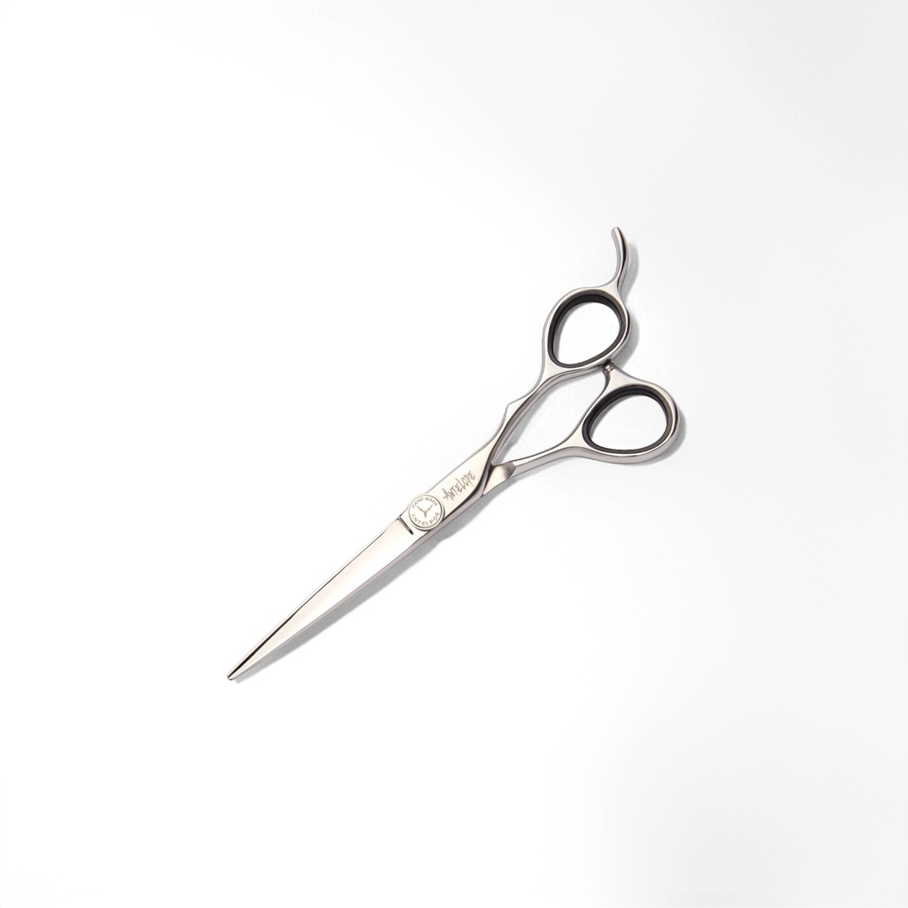 Ergonomic anti-slip handle tailor scissors, 18cm stainless steel precision fabric scissors