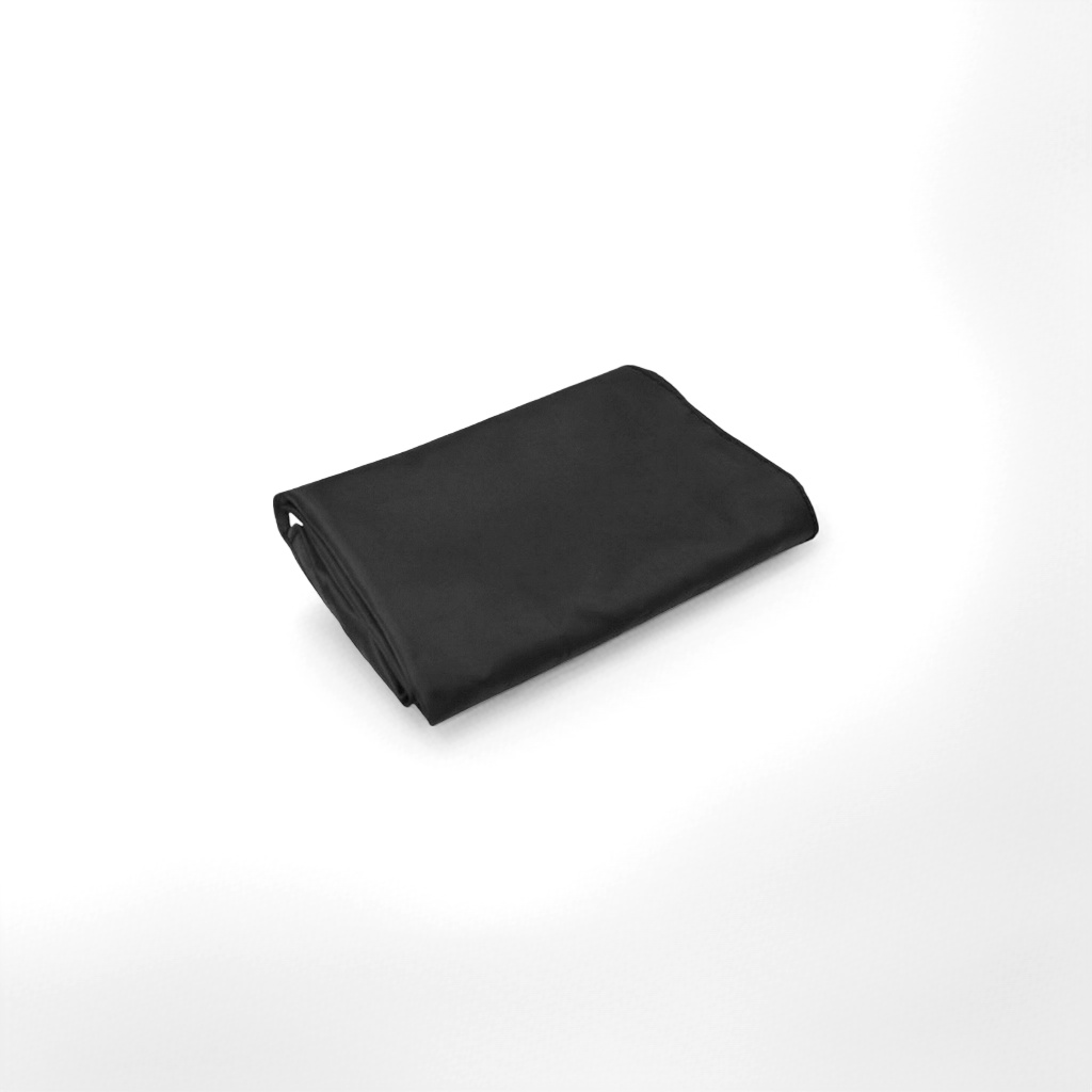 Black hair clipping cloth, professional waterproof and anti-breakage hair clipping cloth, adjustable neck buckle details Picture
