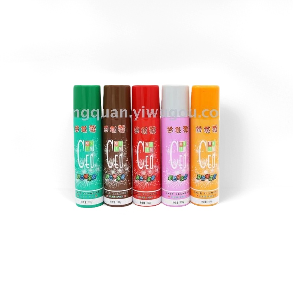 Sihua Kou CEO Color Spray Fashion Hair Color Setting Spray Long-lasting color display without damaging hair details Picture